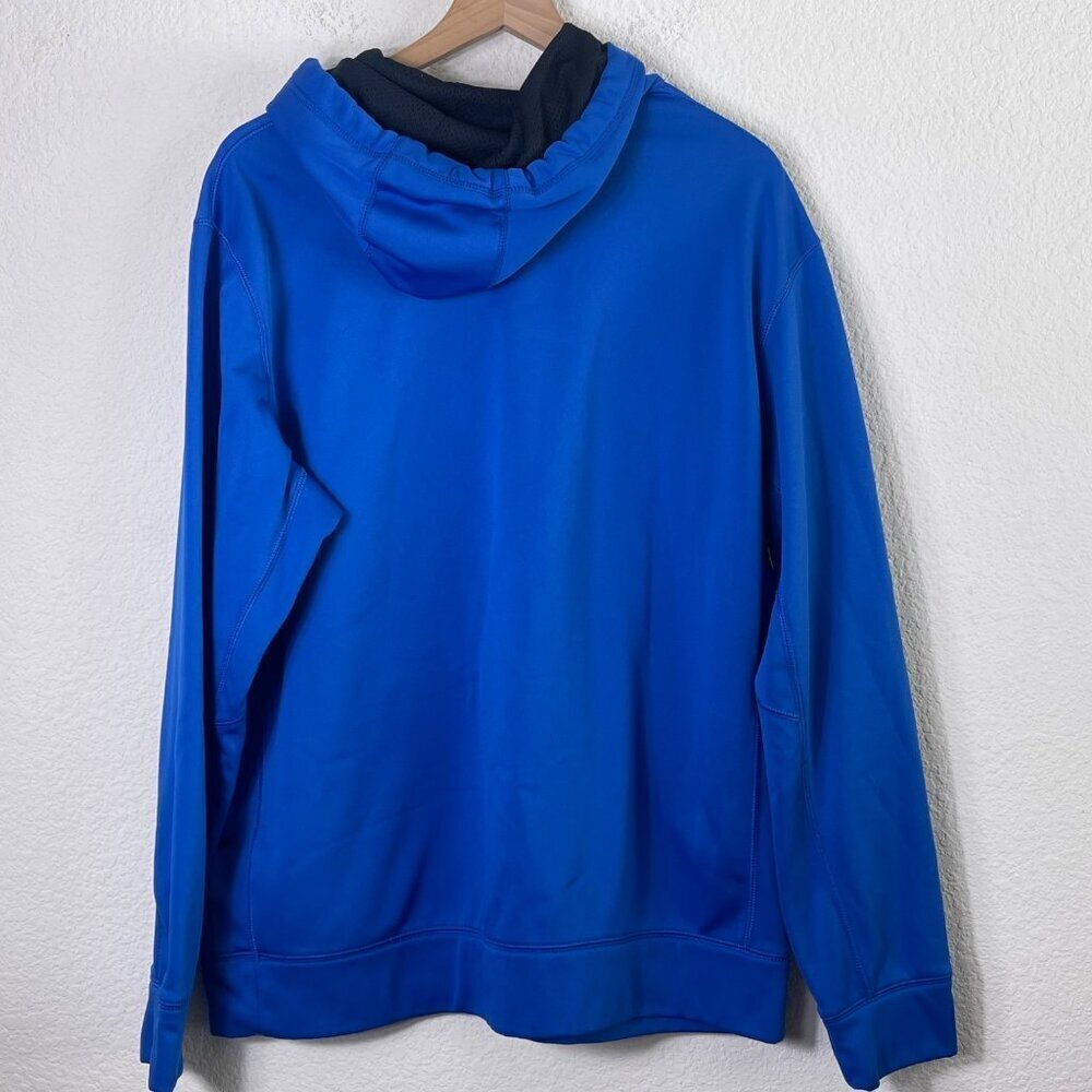 Nike Hyper Blue Hoodie Pullover Thermal Fit Men's Size XL - Picture 10 of 11